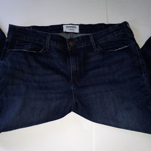 Denizen From Levi High-Rise Skinny Jean Sz:18 Color: Dark Blue